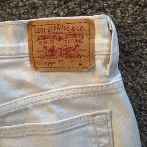 Levi’s 515 Nouveau Boot Cut White Jeans - Picture 4 of 4